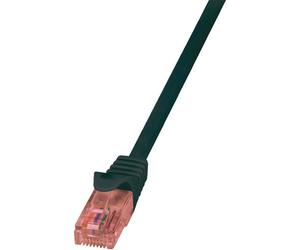 LogiLink PrimeLine Câble réseau Cat6 U/UTP AWG24 LSZH 10 m Noir