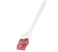 LogiLink PrimeLine Câble réseau Cat6 U/UTP AWG24 LSZH 5 m Blanc