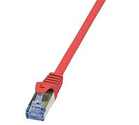 Cordon de raccordement LOGILINK PRIMELINE - 1.5m - Rouge - SFTP, PiMF