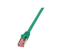 LogiLink PrimeLine - Cordon de raccordement - RJ-45 (M) pour RJ-45 (M) - 10 m - SFTP, PiMF - CAT 6 - sans halogène, sans crochet - vert