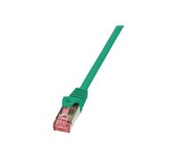 LogiLink PrimeLine - Cordon de raccordement - RJ-45 (M) pour RJ-45 (M) - 2 m - SFTP, PiMF - CAT 6 - sans halogène - vert