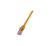 LogiLink Câble réseau CQ2068S CAT 6 S/FTP 2 connecteurs RJ45 3 m Orange