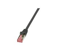 LogiLink Cordon réseau PrimeLine CQ2073S CAT 6 S/FTP PiMF RJ-45 M-M 5 m Jaune sans halogène
