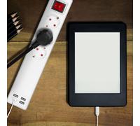LogiLink Prise multiple Wi-Fi Smart 3x + 4x USB blanc