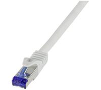 LogiLink Câble patch Ultraflex RJ45 C6A052S Cat.6A S/FTP 2,0 m gris