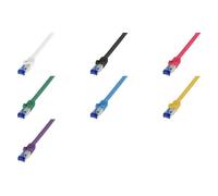 LogiLink Professional C6A111S LogiLink câble patch Ultraflex, cat.6A, S/FTP, 20 m, blanc