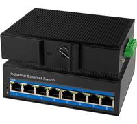 LogiLink Professional NS201P LogiLink Industrial Fast Ethernet PoE Switch, 8 ports