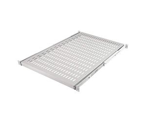 LogiLink Professional sf1s85g 19 "Étagère, 1 HE, extensible, T800 mm