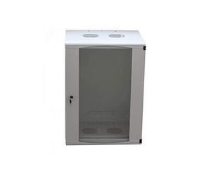 LogiLink Professional W12F64G Boîtier Mural Monobloc 19" Gris