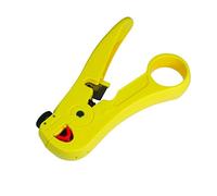 LogiLink Professional wz0032 professionnel de pince à dénuder pour câble réseau avec coupe-câble pour réseau et de câble de données, jaune