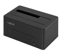 LogiLink QP0027 Quickport USB 3.1 GEN2 pour disque dur et SSD 2,5/3,5" Noir