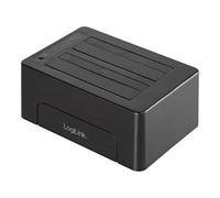 LogiLink QP0028 Quickport USB 3.1 GEN2 pour 2X 2,5/3,5" HDD/SSD (2-Bay) Noir
