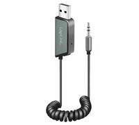 LogiLink R¿cepteur audio Bluetooth 5.3 pour v¿hicule, noir