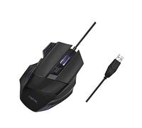 LOGILINK Raton ID0202 Gaming USB Negro 2400 DPI, 6 BOTONES