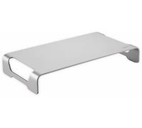 LogiLink Tabletop monitor riser, aluminum Réhausseur de moniteur Plage d'altitude: 6.3 cm (max) arge