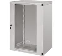LogiLink Répartiteur mural 19" monobloc 15 U gris clair