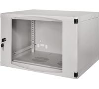 LogiLink Répartiteur mural 19" monobloc 6 U gris clair