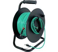 LogiLink RJ45 réseau informatique Enrouleur de câble CAT 6a S/FTP 80 m vert