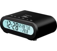 LogiLink SC0121 Radio-réveil FM USB touche sensitive, fonction réveil noir