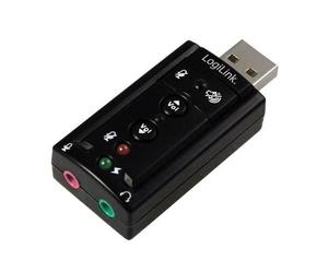 LOGILINK SCHEDA AUDIO STEREO USB 2.0 VIRTUAL 7.1 CANALI