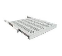 LogiLink sf1s45g Rack Accessory - Rack Accessories (Grey, 35 kg, 1U, 1 pc (s), 483 mm, 400 mm)