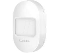 LogiLink SH0113 - Détecteur de Mouvement Wi-FI Intelligent contrôlable par Application IP30 Tuya Compatible avec Amazon Alexa et Google Home
