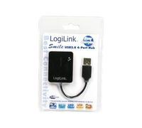 LogiLink Smile USB2.0 4-Port Hub - Concentrateur (hub) - 4 x USB 2.0