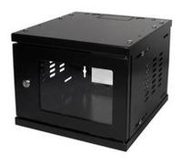 LogiLink Professional W06Z33B Boîtier Mural Soho monté 4U Noir 10"