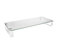 LogiLink Support de bureau en verre pour écran plat 32 – 560×210×80 mm max 20 kg BP0027