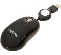 LogiLink ID0016 Souris Optique USB avec câble rétractable 800 Noir