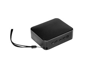 LogiLink SP0057 Haut-Parleur Bluetooth 5.0 Compact pour Lecture de Musique (microSD, USB-A, AUX) et Radio FM intégrée, Prise en Charge des appels Mains Libres, Noir