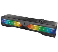 LogiLink SP0059 LogiLink Barre de son mobile avec lumière de fête, noir