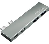 LogiLink Station daccueil USB-C® UA0399 Convient pour les marques: Apple alimentation USB-C®
