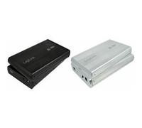 LogiLink Super Speed USB3.0 HDD Enclosure for 3,5" SATA HDD - Boitier externe - 3.5" - SATA 3Gb/s - USB 3.0 Argent G