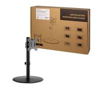 Logilink Support de bureau Inclinaison, pivotement, ajustement de niveau, rotation 17-32 `` Poids maximum (capacité) 8 kg Noir