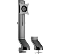 LogiLink Support de table pour écran BP0161 1 Écran(s) noir rotatif, réglable en hauteur, inclinable, mobile