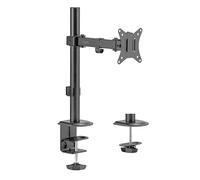 LogiLink Support de table BP0171 pour écran 17-32" Noir Acier, réglable, inclinable, rotatif mobile