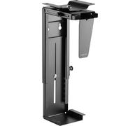 LogiLink Support d'unité centrale en métal pivotant & extensible noir