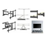 Support mural pour TV Full Motion, pour 93,98 cm