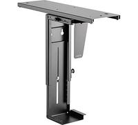 LogiLink EO0004 support pour unité centrale Support de CPU monté sur bureau Noir