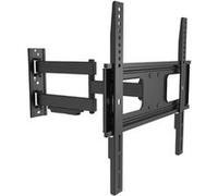 LogiLink - Support - pour TV LCD - acier pressé à froid solide - Taille d'écran : 32"-55" - montable sur mur Noir G