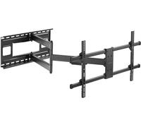 Logilink Support TV mural 43-80", capacité de charge 50kg, orientable