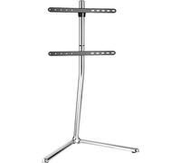 LogiLink Support TV pour 124,46 - 177,80 cm Pied en V chromé