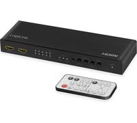 LogiLink Switch HDMI-Matrix 4x2-Port, 4K/60Hz,Scaler,HDR,ARC