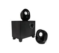 LogiLink - Système de haut-parleur - Canal 2.1 - 9 Watt (Totale) - noir