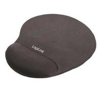 LOGILINK Tapis de souris avec repose poignet en gel Noir G