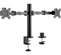 Logilink TIS 17"-32" 2TFT 3 articulations noir max.12KG +mont. perforé
