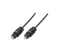 LogiLink Câble acoustique CA1007 2 x TOSLink mâle 1,5 m Noir