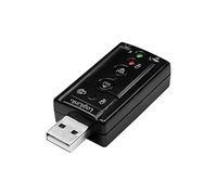 LogiLink UA0078 Adaptateur acoustique USB 2.0 Noir