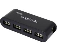 LogiLink UA0085 Hub USB 4 ports USB-A USB 2.0 480 MBit/s noir UA0085